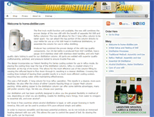 Tablet Screenshot of home-distiller.com